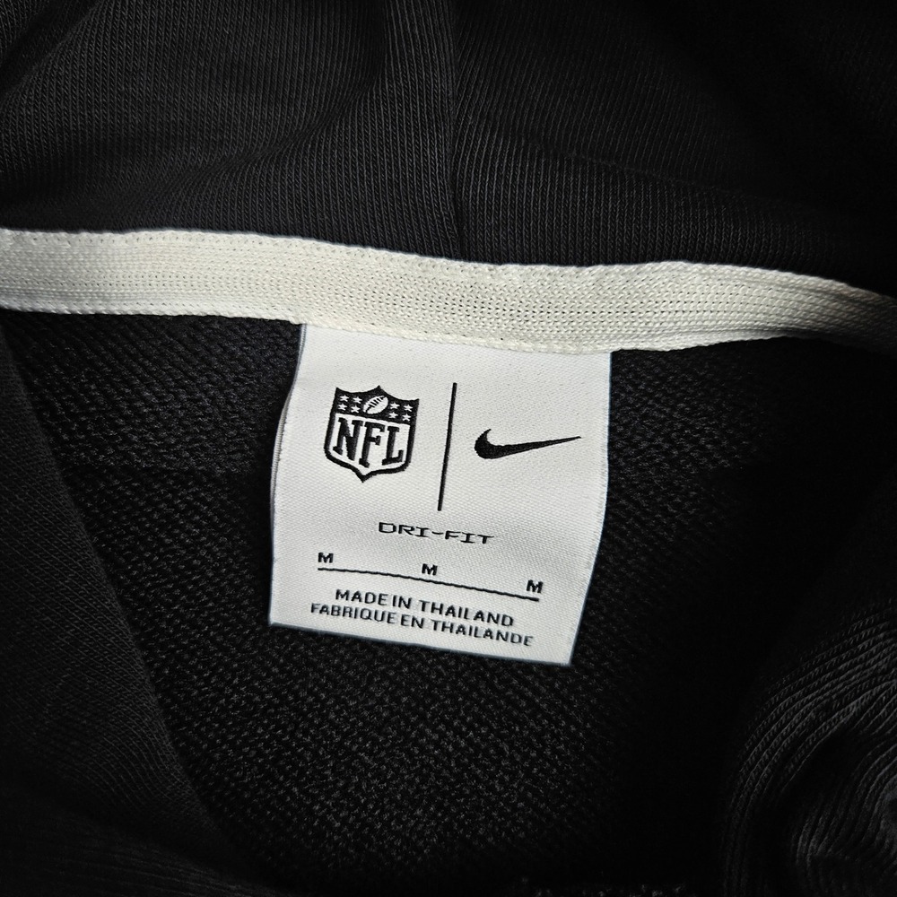 Nike NFL Miami Dolphins Crucial Catch Sideline Standard Issue Hoodie Men M Black - Picture 2 of 11